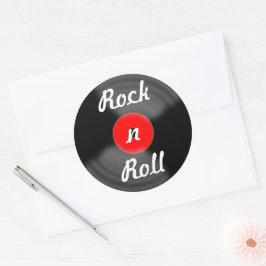 Adesivos de Vinil de Rock Retro