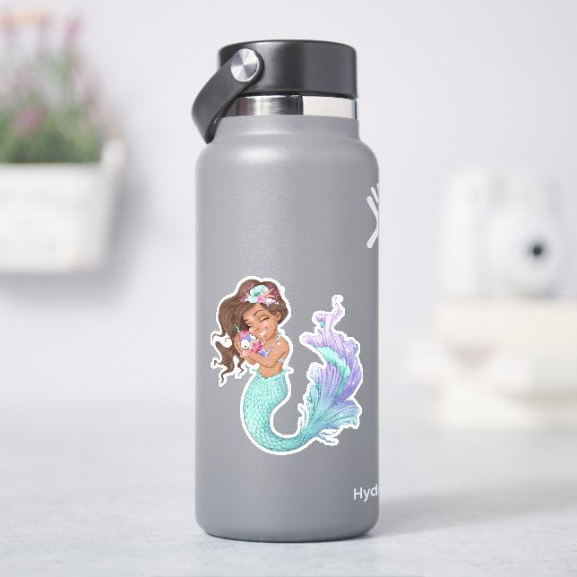 Adesivos de Vinil Vida de Sereia (HidroFlask)