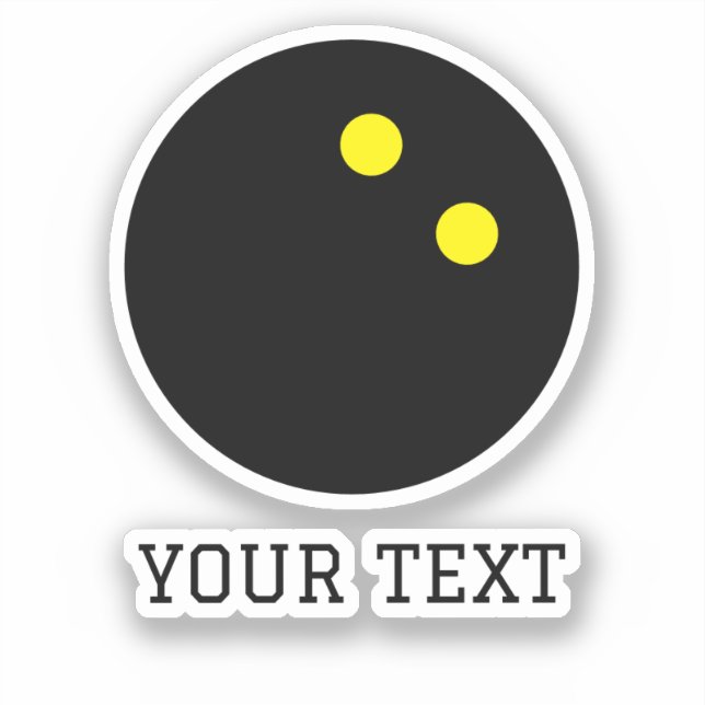 Adesivos de vinilo personalizados de ponto duplo d (Frente)