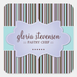 Adesivos decorativos do Cupcake