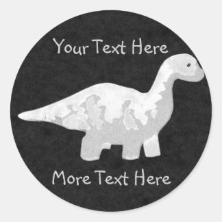Adesivos Dinossauros Brancos
