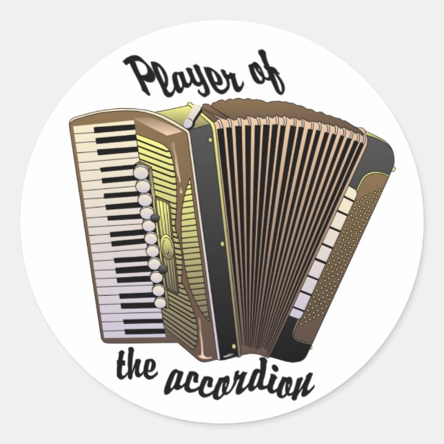 Adesivos do Accordion Player (Frente)