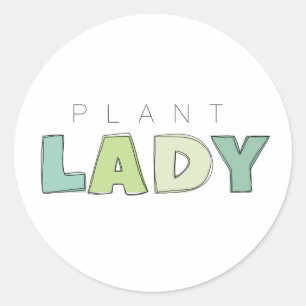Adesivos do Círculo de Plantas