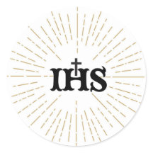 Adesivos do Cristograma IHS