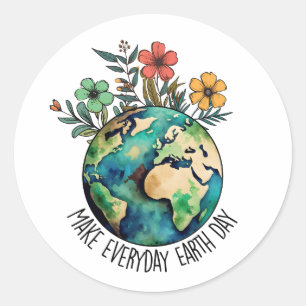 Adesivos do Dia da Terra