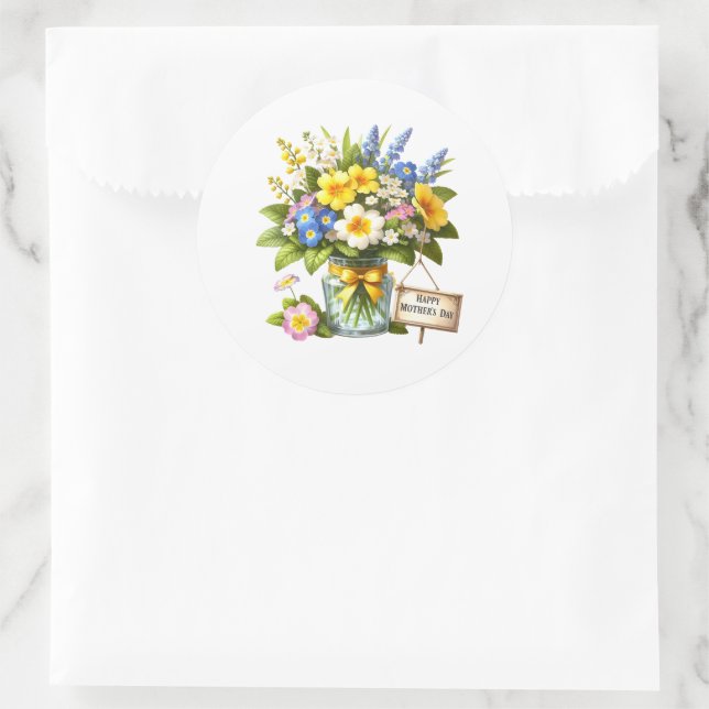 Adesivos do Dia das Mães (Bolsa)
