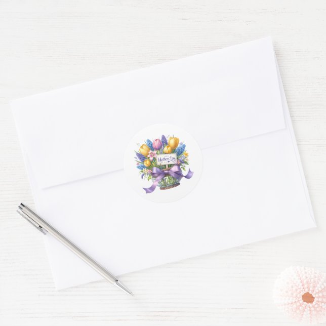 Adesivos do Dia das Mães (Envelope)