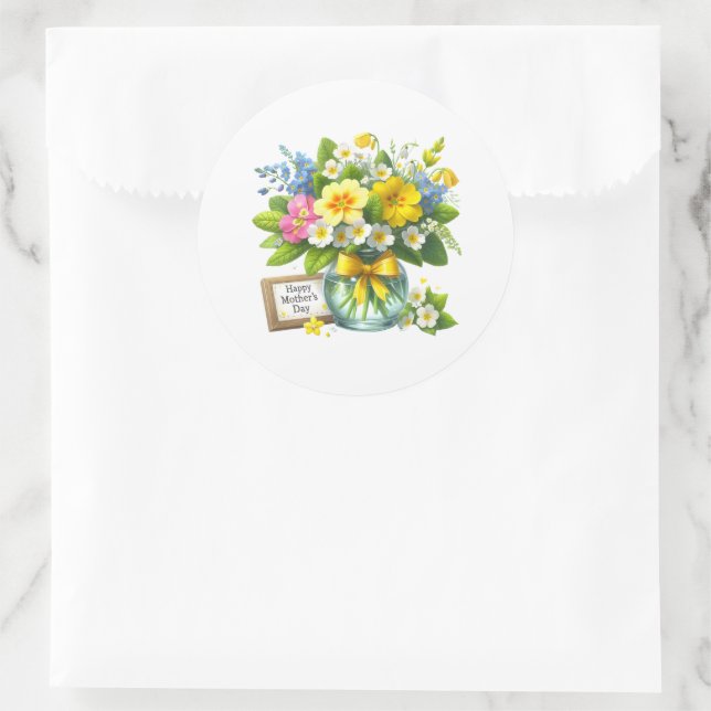 Adesivos do Dia das Mães (Bolsa)