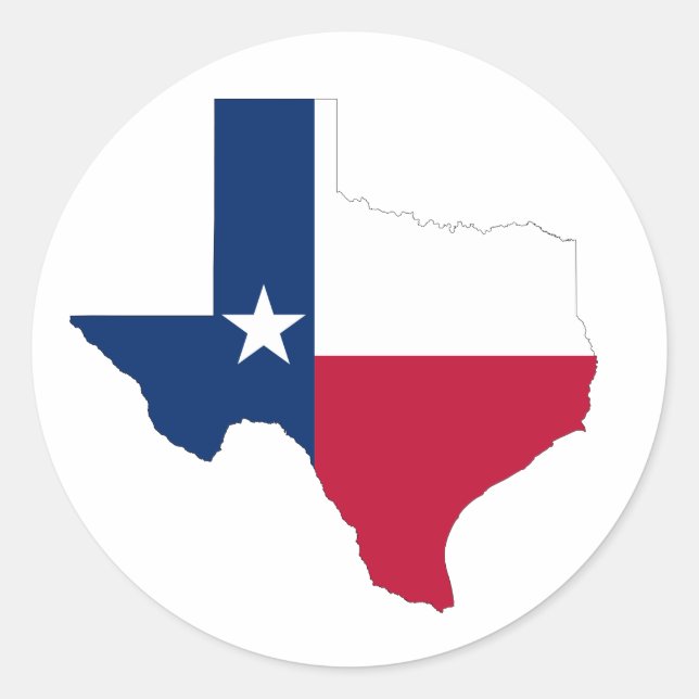 Adesivos do Estado do Texas  (Frente)