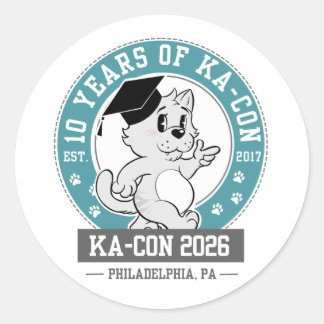 Adesivos do Logotipo da KACON 2026