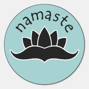 Adesivos do Lotus Namaste
