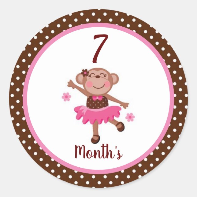 Adesivos do Mês do Bebê (Frente)