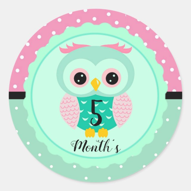 Adesivos do Mês do Bebê (Frente)