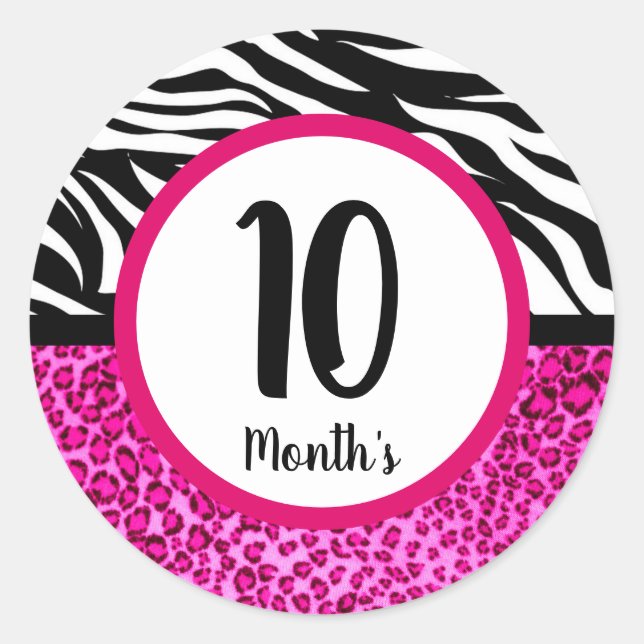 Adesivos do Mês do Bebê (Frente)