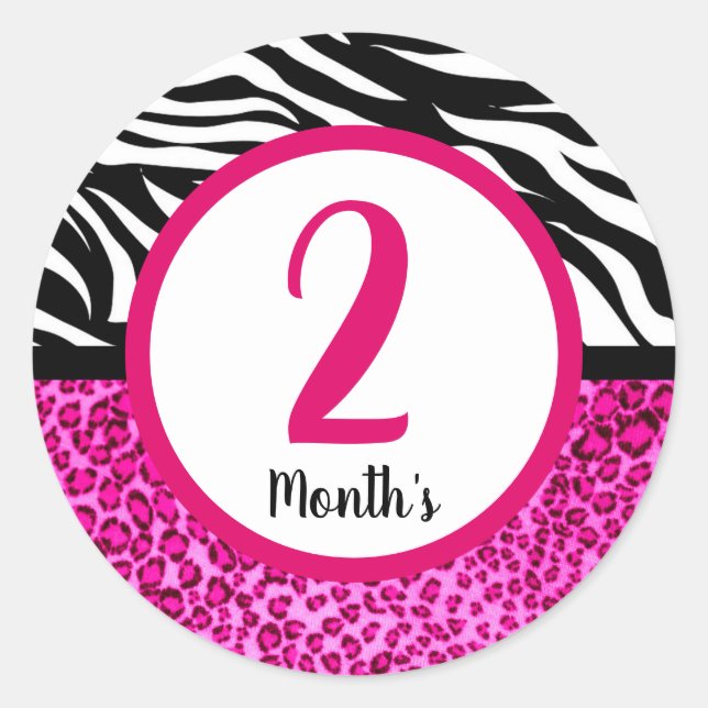 Adesivos do Mês do Bebê (Frente)