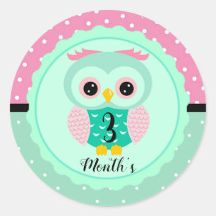 Adesivos do Mês do Bebê