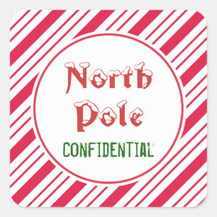 Adesivos do North Pole Confidential