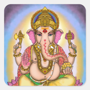 Adesivos do Senhor Ganesha