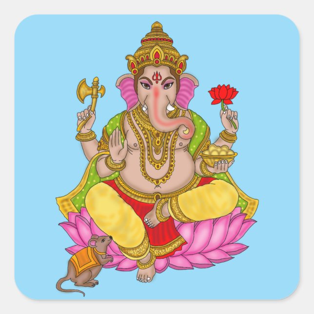 Adesivos do Senhor Ganesha (Frente)