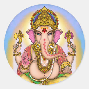 Adesivos do Senhor Ganesha