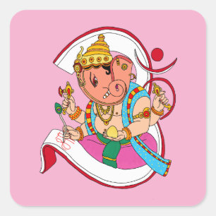 Adesivos do Senhor Ganesha