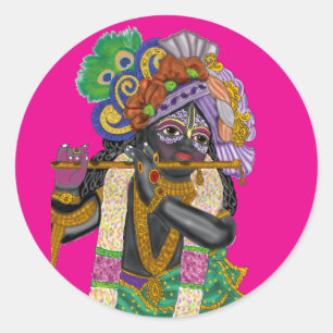 Adesivos do Senhor Krishna