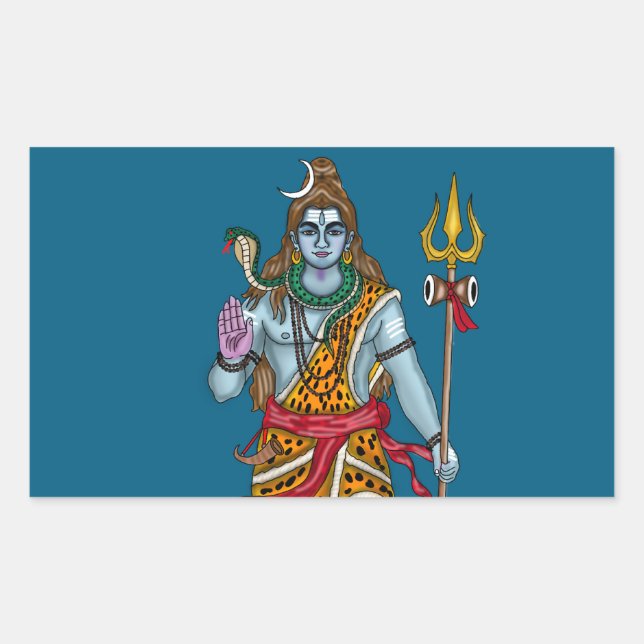 Adesivos do Senhor Shiva (Frente)