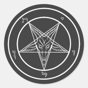 Adesivos do Sigilo de Bafometo CoS