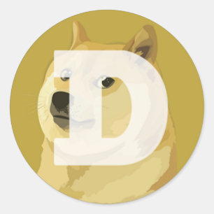Adesivos DOGECOIN