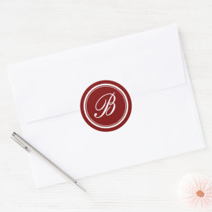 Adesivos e selos de casamento personalizados com m