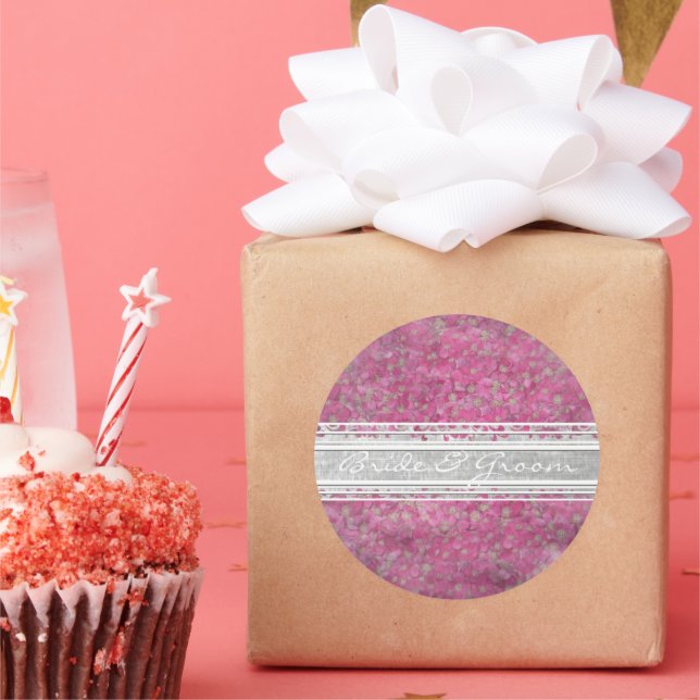 Adesivos Elegantes de Yseta Rosa (Festa)