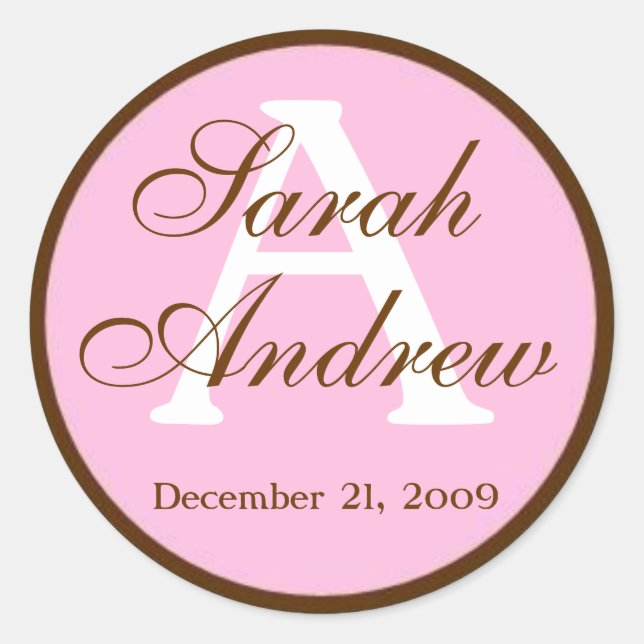 Adesivos Elegantes Personalizados (Frente)