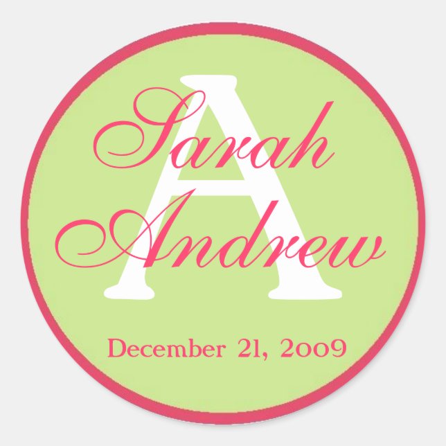 Adesivos Elegantes Personalizados (Frente)