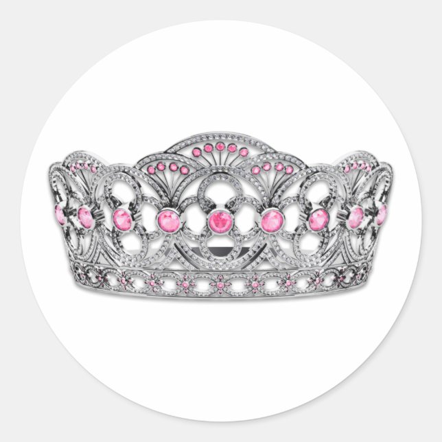 Adesivos Elegantes Rosa Princesa (Frente)