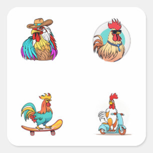 Adesivos Engraçado do Personagem de desenho animad
