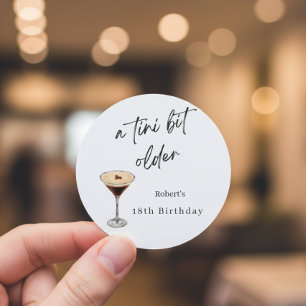 Adesivos engraçados para festa de 18 anos