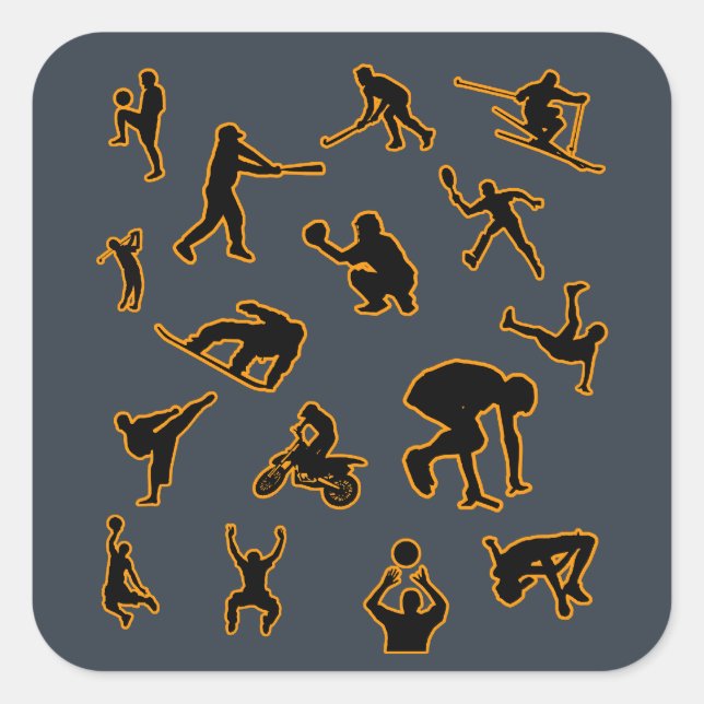 Adesivos Fanáticos do Esporte (Frente)