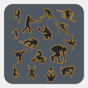 Adesivos Fanáticos do Esporte