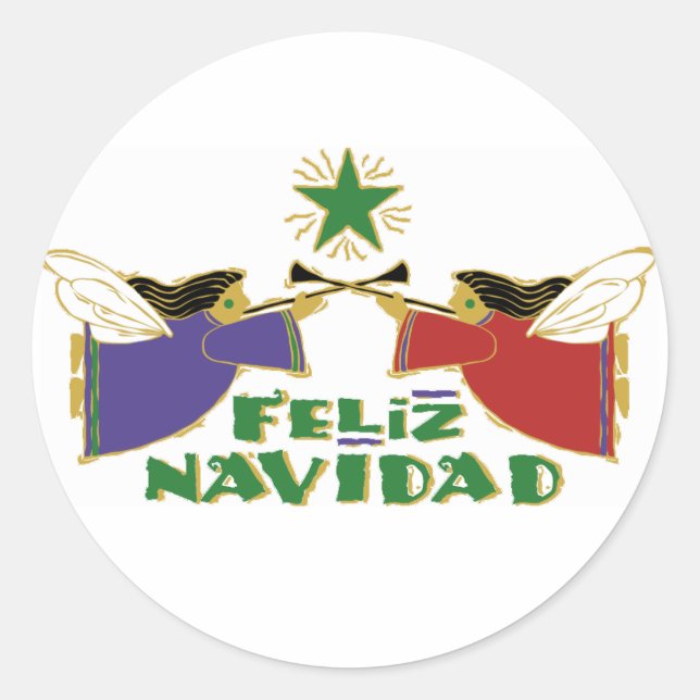 Adesivos Feliz Navidad (Frente)