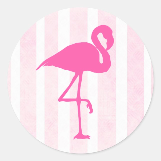 Adesivos Flamingo Rosa (Frente)