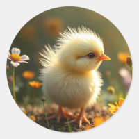 Adesivos Fluffy Pintinho
