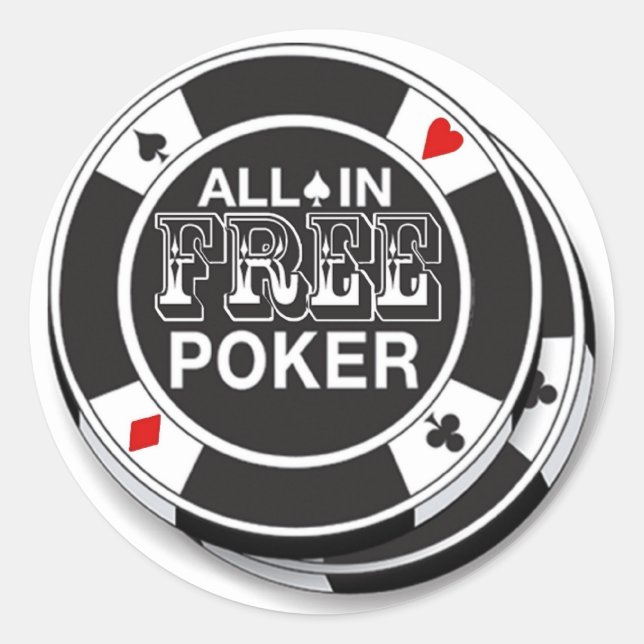 Adesivos Free Poker (Frente)