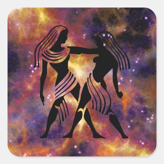 adesivos gêmeos gemini (Frente)