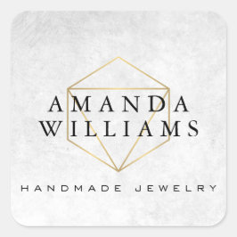 Adesivos Gemstone Jewelry Designer Dourado Chic Fa