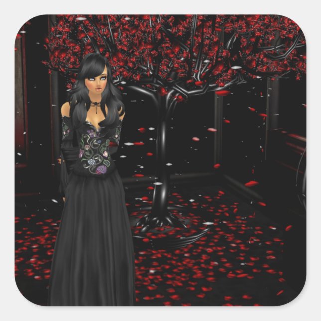 Adesivos Góticos Escuros (Frente)