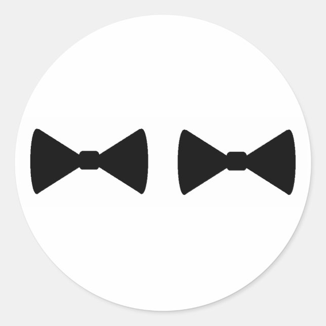 Adesivos "Gravatas de Arco duplo" (Frente)