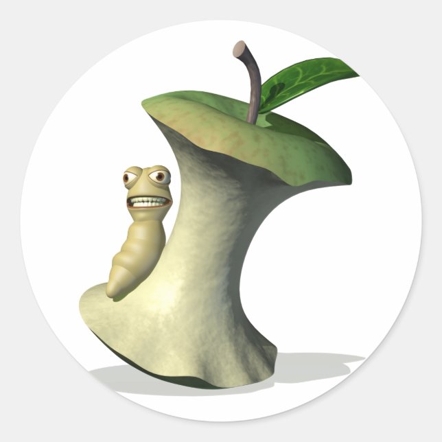 Adesivos Grub Apple Core (Frente)