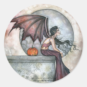 Adesivos Halloween Fada Gótico por Molly Harrison