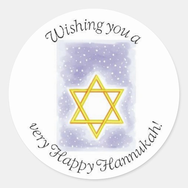 adesivos hannukah (Frente)