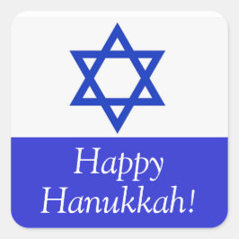 Adesivos Hanukkah felizes